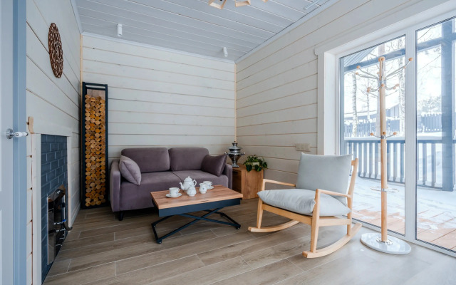 Частный дом Уютный с баней