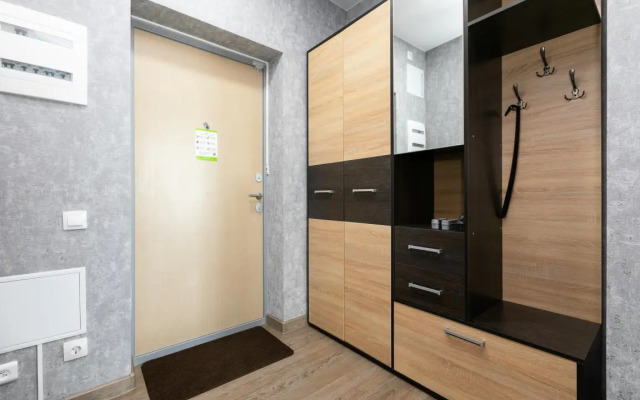 Двухкомнатные апартаменты Этажидейли возле ЖД вокзала