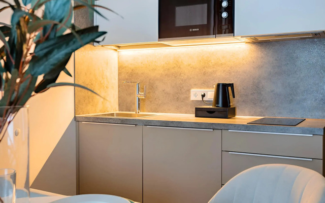 Апартаменты с подогреваемым бассейном круглый год