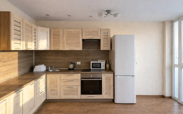 Квартира просторная светлая 2-комнатная (60 м²) с современным ремонтом