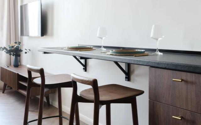 Апартаменты Art Flatport около Москва-Сити