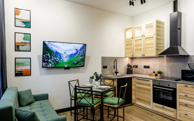 Квартира Стильная четырехместная студия в ЖК Сидней Сити