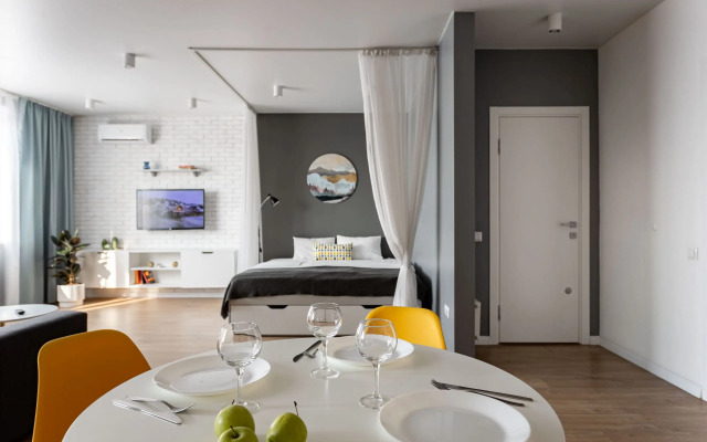 Апартаменты Suffix на Набережной Баграмяна