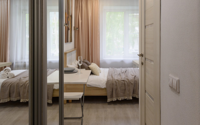 Апартаменты KrasLoft на Взлётной для одного