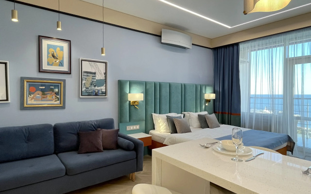 Апартаменты Акваделюкс у моря, с бассейном, СПА, пляжем N722