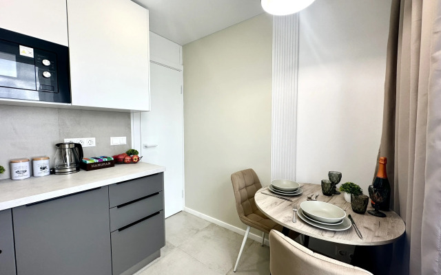 Квартира 1-ка с дизайнерским ремонтом