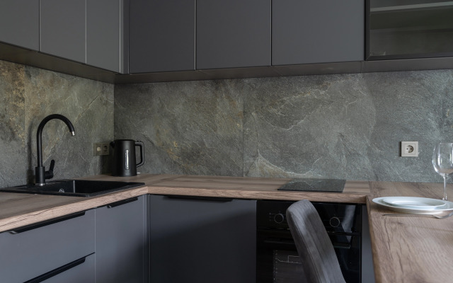 Апартаменты 15 Студия с бассейном и видом на горы