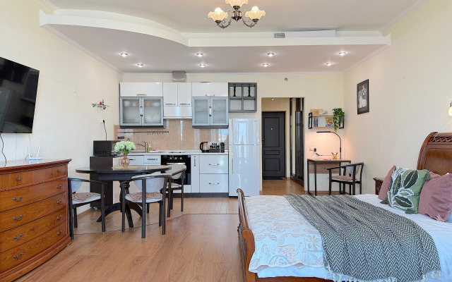 Апартаменты Аквамарин у моря с бассейном, СПА, пляжем N808