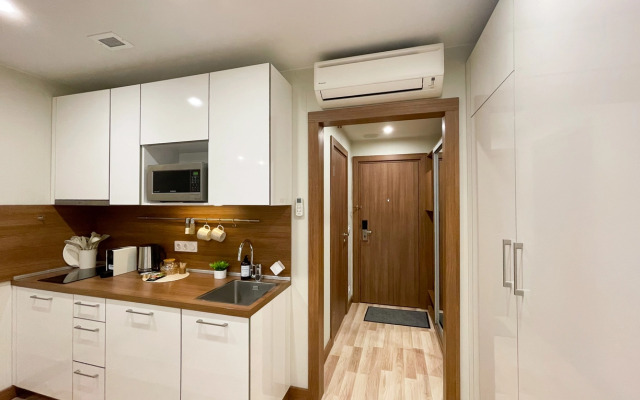 Апартаменты Студия Riva на 14 этаже