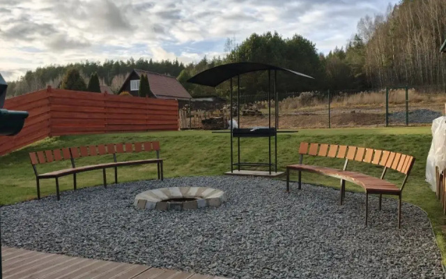 Частный дом с сауной купелью с двумя спальнями