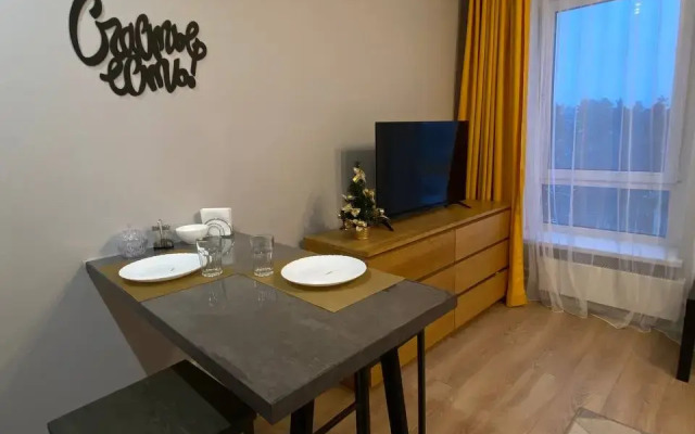 Uyutnaya studiya v sovremennom kompekse Flat