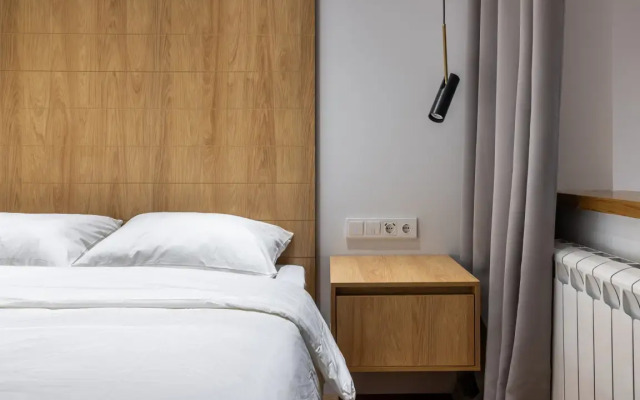 Апартаменты Делюкс с видом на двор-парк Модерн Дизайн у Динамо