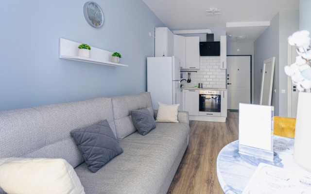 Апартаменты Lalapart Bluesky евродвушка на Новодмитровской улице