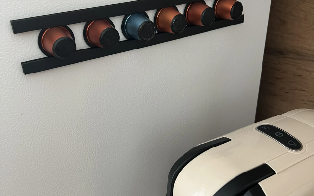 Uiutnaia s kofemashinoi V tsentre goroda Flat