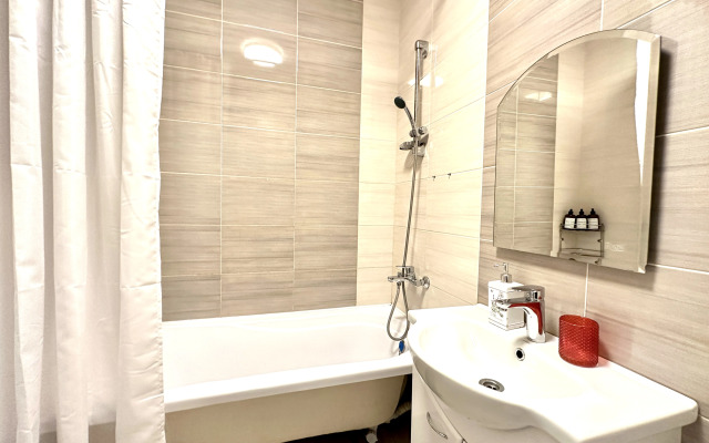 Апартаменты Подснежник с захватывающим видом из окна