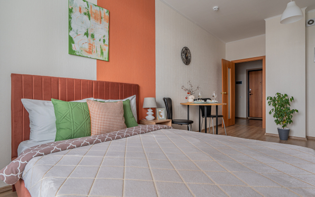 Апартаменты Студия Btv Aparts с Панорамным Балконом на Ботанике