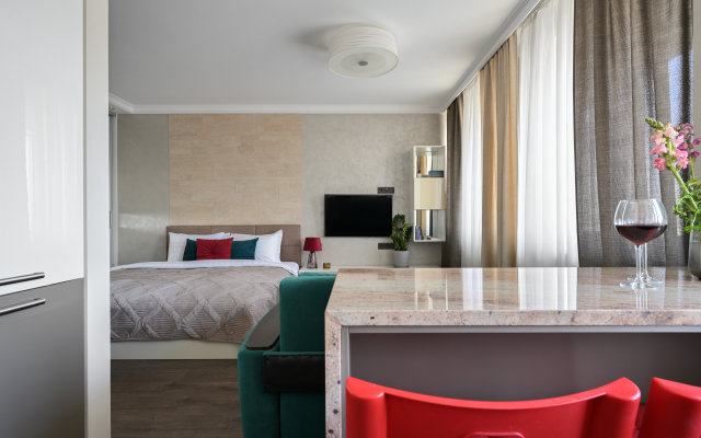 Magic Studio S Panoramnym Vidom U Metro Moskovskaya Flat