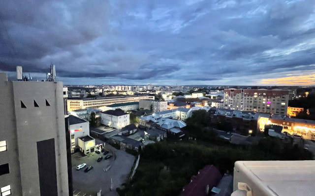 Квартира Двухкомнатная в центре с красивым видом на город