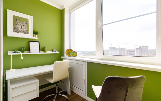 Zhk Bely Angel s potryasayushchim vidom Apartment