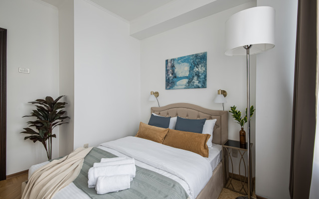 Квартира GM Apartments с Видом на Новый Арбат и Moscow City