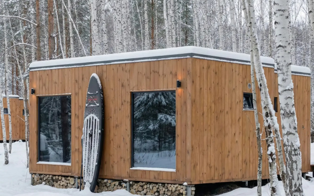 Глэмпинг Лесной отель Yolo