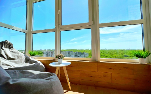 Апартаменты с видом на рощу