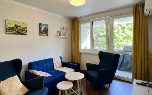 Квартира Стильная Двухкомнатная с Террасой