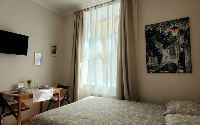 Квартира - студия в иcтoричeскoм цeнтре Санкт-Пeтеpбургa (4)