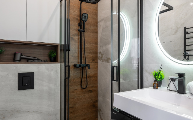 Апартаменты с дизайнерским ремонтом и продуманной эргономикой пространства от LetoApart