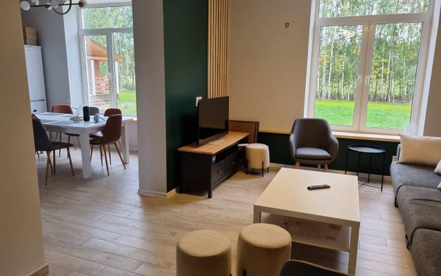 The Поле - дизайнерский дом с банным комплексом