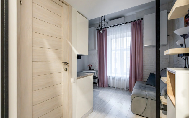 Uyutnaya studiya v tsentre Flat