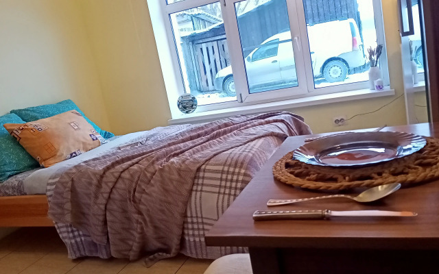 Квартира Студия на Берегу Озера с Лебедями