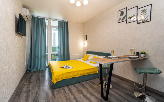 Апартаменты Уютная студия в комфортабельном мкр Любимово