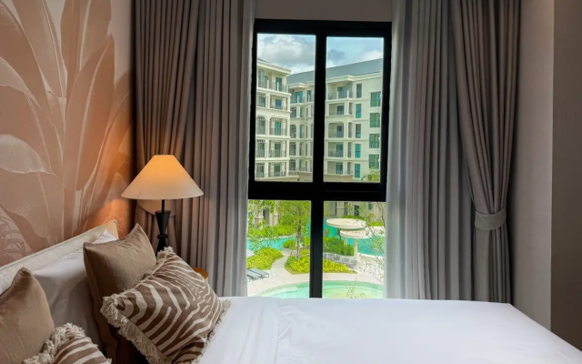 Квартира Modern 1 bdr with pool view The Title Legendary
