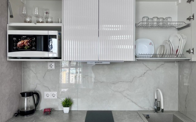 Квартира Стильная Квартира-студия с Кондиционером Возле Аэропорта