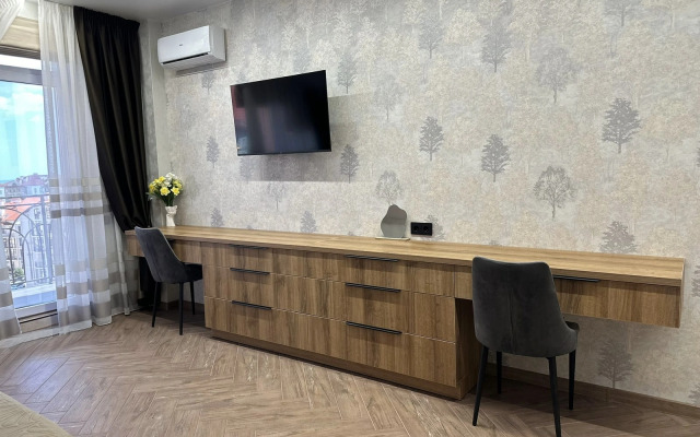 S Balkonom I Vidom Na More Flat