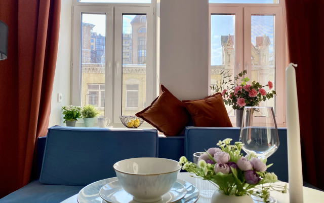 Апартаменты студия 17M 1 кровать