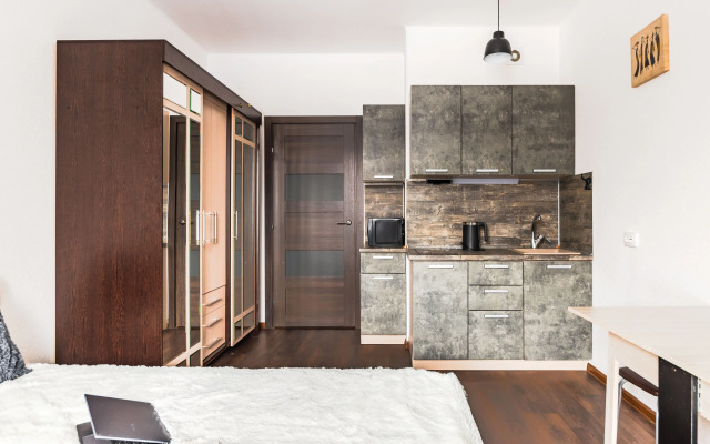 Tikhaya Studiya U Metro Staraya Derevnya Apartments