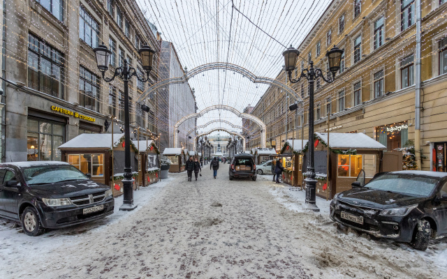 Апартаменты Квартира на Невском с домашним кинотеатром