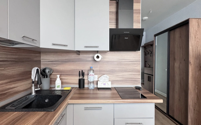 Квартира Хорошая студия в новом ЖК Перец