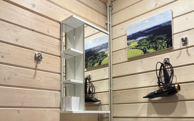 Частный дом 1 с Видом на Озеро Киркколампи и Собственной Сауной