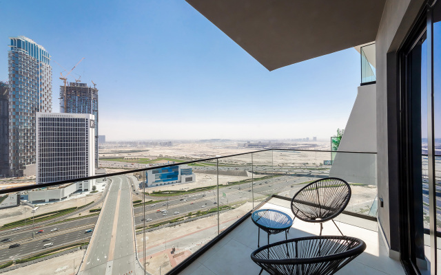 Sophisticated Binghatti Canal Studio Apartments