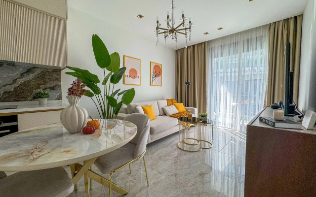 Апартаменты 1+1 Qoople Legend B28 в 100 м от моря