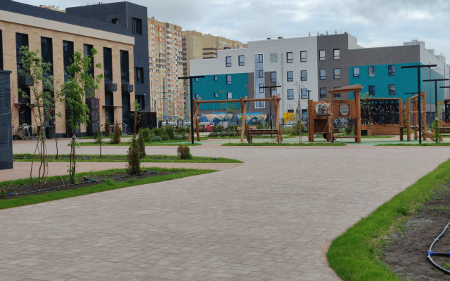 Flat s Panoramnym Vidom na Skver Geroyev Rossii