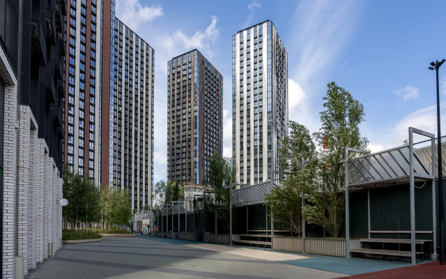 Апартаменты с видом на город в ЖК Метрополия