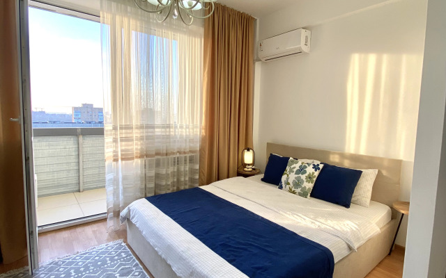 Квартира Уютная Студия с Видом на Город