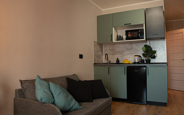 Chetyrekhmestnye s kuhnej Apartaments