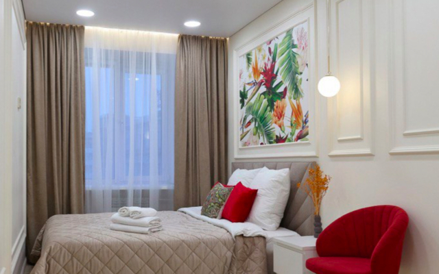 v centre s krasivym vidom iz okna Ryadom Metro i Kreml Apartments