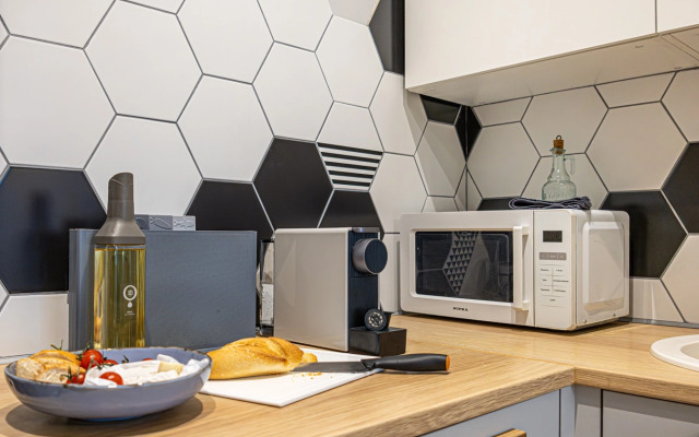 Квартира Сканди-студия в Московском районе.