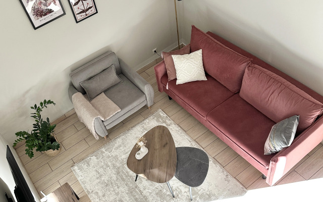 Частный Дом Барнхаус №2 на 10 гостей, с дровяной баней и горячим чаном